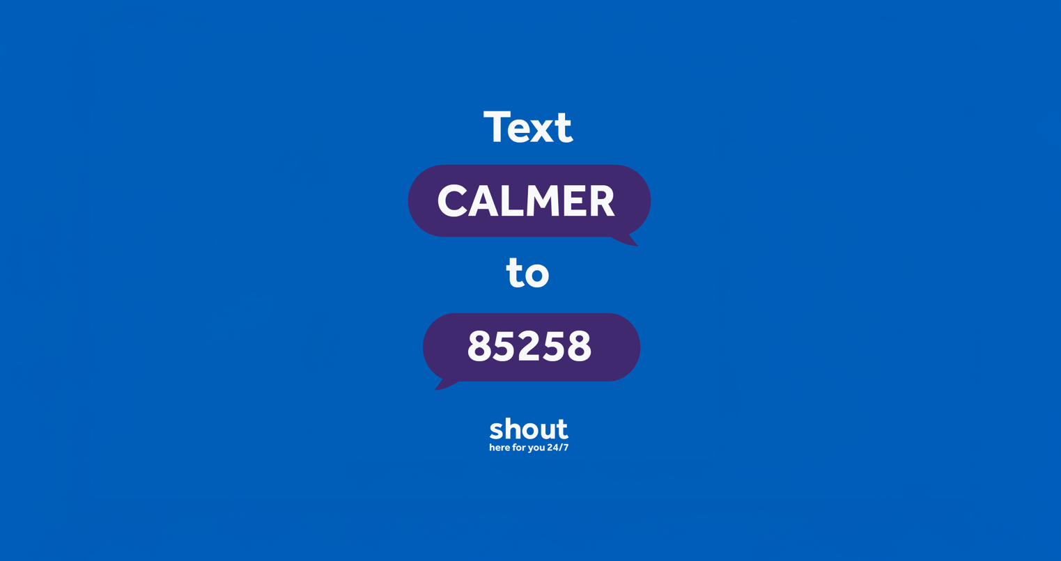 If youโre feeling low, anxious, or stressed, help is available by text