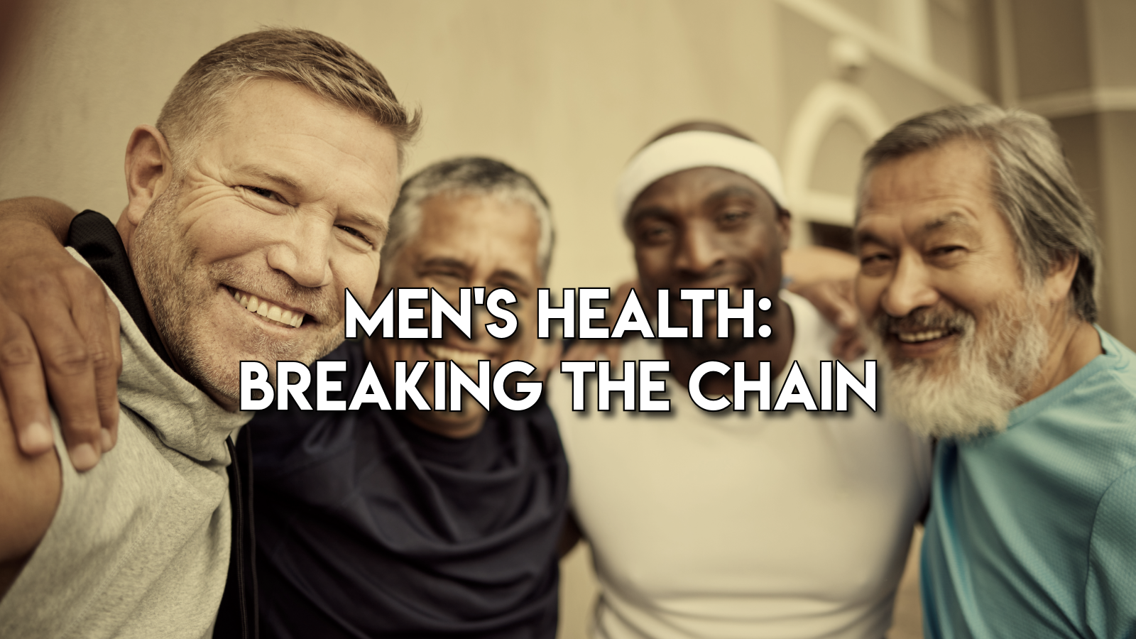 Breaking the chain of menโs poor health
